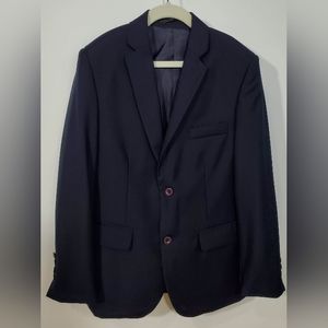 Big boys' black suite jacket size 12